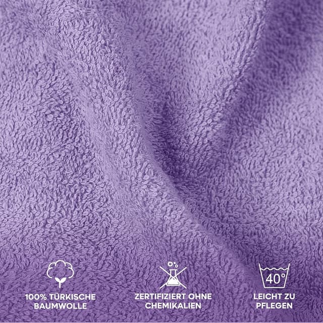 Detalle 2 de Twinzen Bademantel für Kinder & Teenager mit Kapuze aus 100% Baumwolle (Frottee) – Oeko-Tex