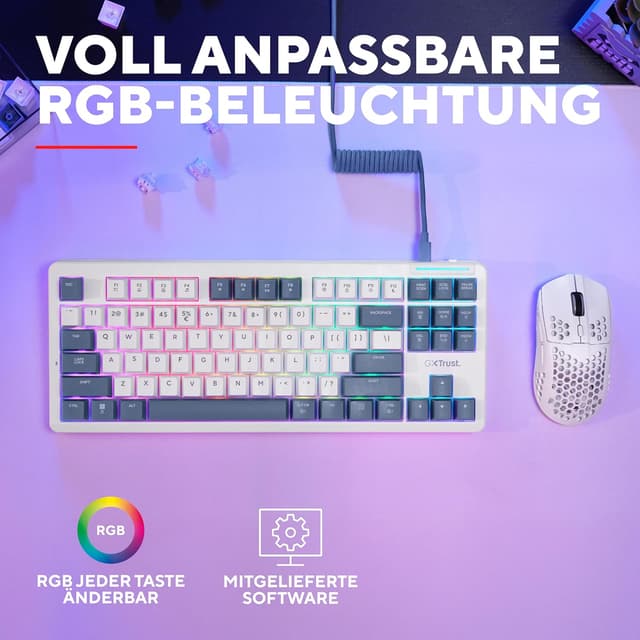 Thumbnail 5 de GXTrust 872 Xyra Gasket TKL mechanische Tastatur ⌨