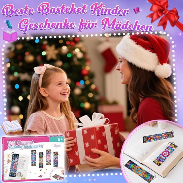 Thumbnail 5 de Diamond Painting Lesezeichen 8er Set