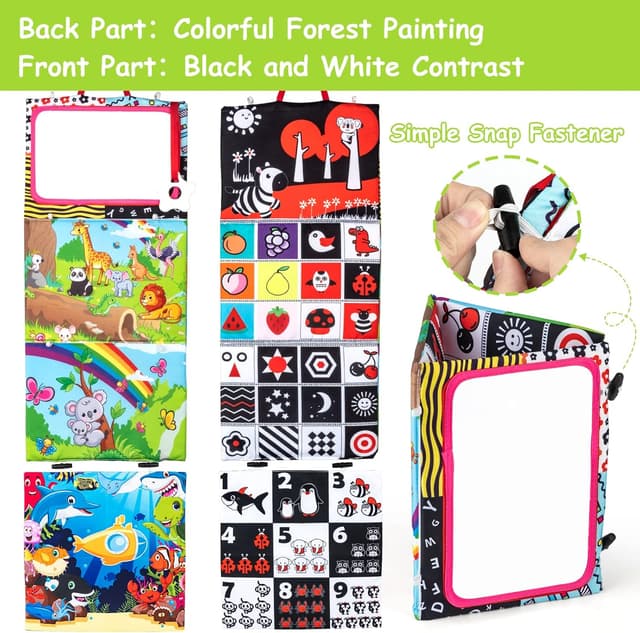 Detalle 2 de Auney Baby Spiegel-Spielzeug 0-9 Monate