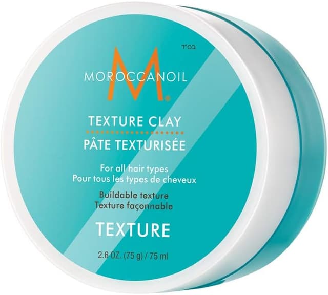 Detalle de Moroccanoil Texture Clay (75 ml) – mouldable styling clay with argan oil and shea butter
