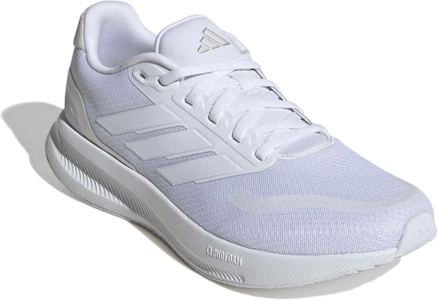 Detalle de adidas Men’s Runfalcon 5 Running Shoes in Cloud White (7.5 UK)