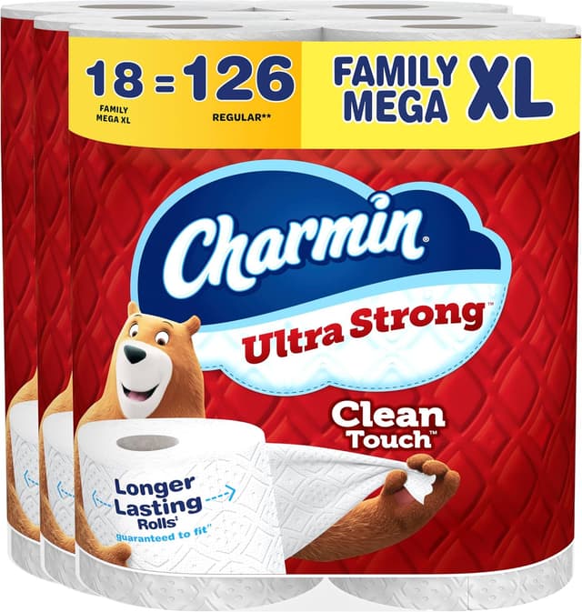 Detalle de Charmin Ultra Strong Clean Touch 18 Rolls