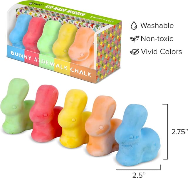 Thumbnail 2 de Kid Made Modern Sidewalk Chalk Set 5-Piece
