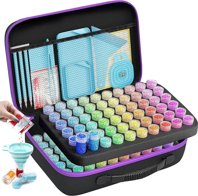 Imagen de ARTDOT 120 Slots Storage Container for Diamond Art Kits en OfertitasTOP