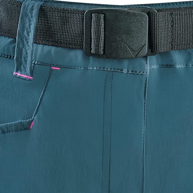 Detalle de Black Crevice Short de trekking femme imperméable à séchage rapide