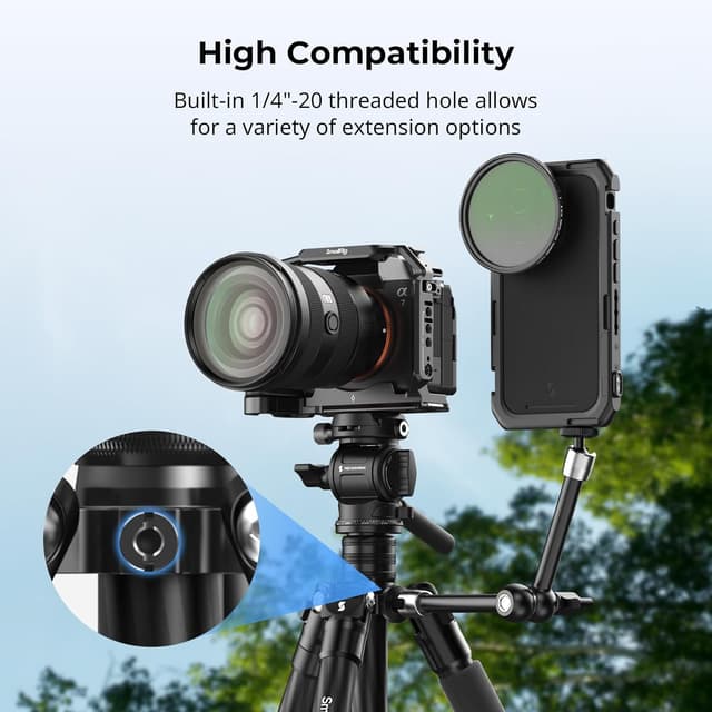 Thumbnail 3 de SMALLRIG CT150 Kit treppiede Video da Viaggio 61,8