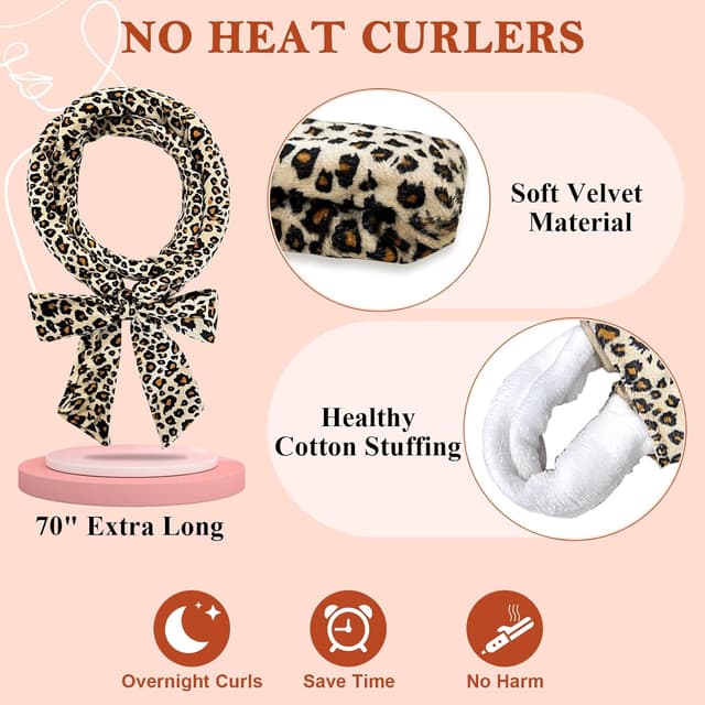 Detalle de weiwei Lockenwickler ohne Hitze, 9-teilig