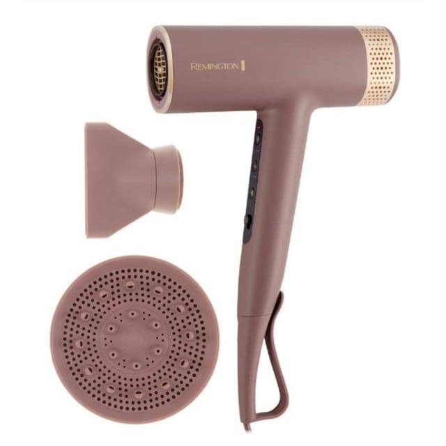 Detalle de Secador de Pelo Remington EC8930 iónico profesional 1600W con accesorios (rosa)