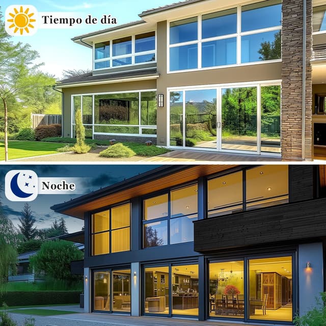 Thumbnail 4 de DARUITE Vinilo Espejo Reflectante para Ventanas 60x200cm 😊