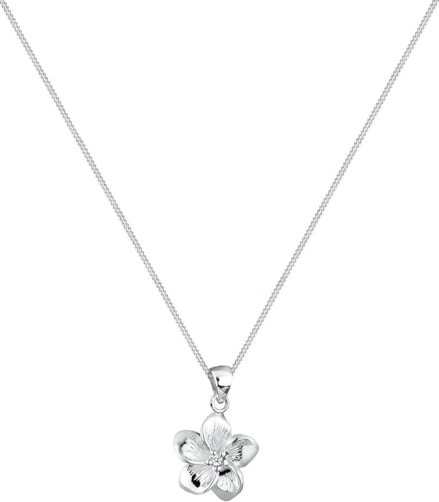 Detalle 2 de Elli Damen Kette 925 Silber mit 0,03 ct