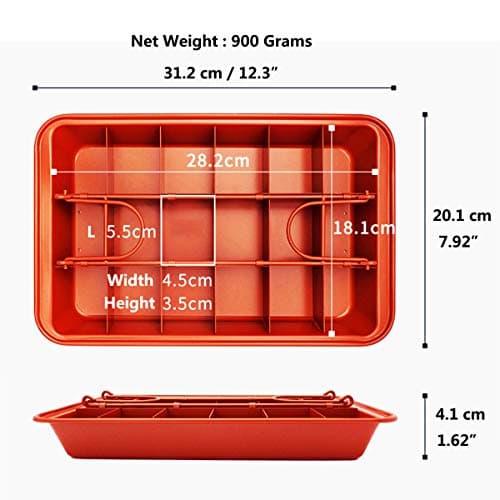 Thumbnail 3 de Moule à brownie Brownie avec intercalaires ⚙