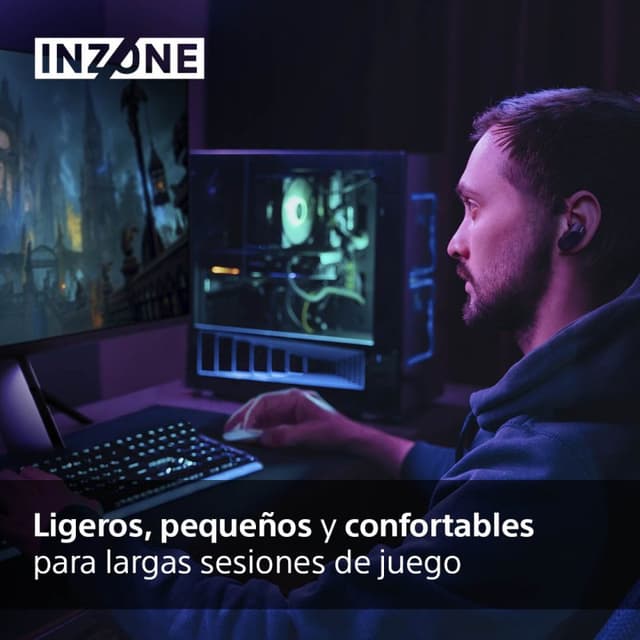 Detalle de Sony Inzone Buds 12 h auriculares gaming inalámbricos