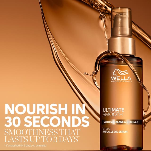 Detalle de Wella Ultimate Smooth Miracle Oil Serum