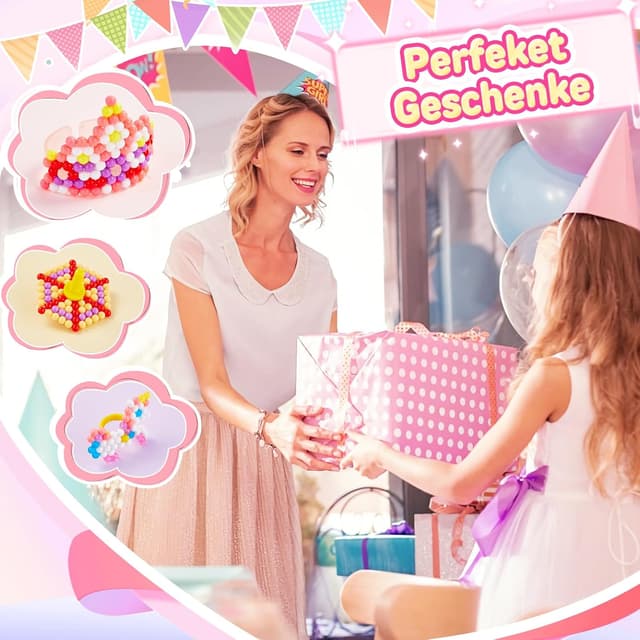 Thumbnail 6 de CGBOOM Wasserperlen Nachfüllset (6.800 Perlen, 24 Farben) fürs moderne DIY Basteln für Kinder