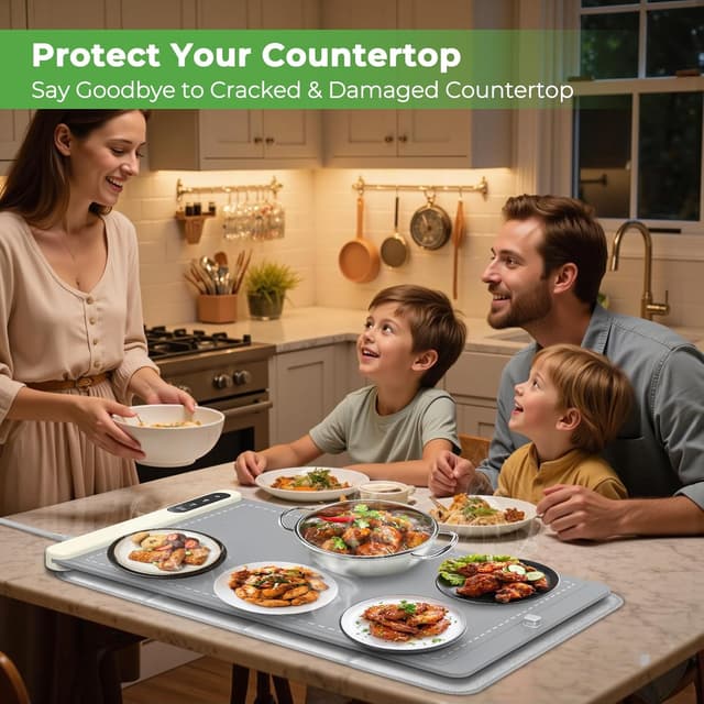 Thumbnail 6 de FYY 23x15.4 Inch Heat-Resistant Warming Mat ⚙