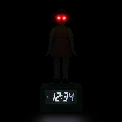 Detalle 1 de Paladone Squid Game réveil 3 piles AA