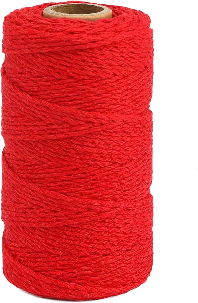 Imagen de G2PLUS Red Cotton String Twine 100m en OfertitasTOP