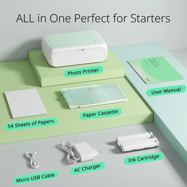 Thumbnail 6 de YOTON Photo Printer 54‑sheet bundle