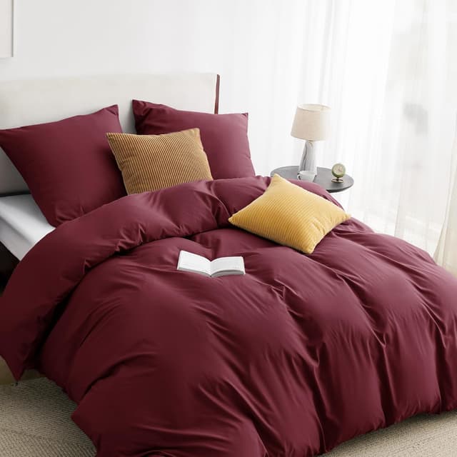 Thumbnail 6 de BEDSURE Bettwäsche 135x200 4tlg Leinen