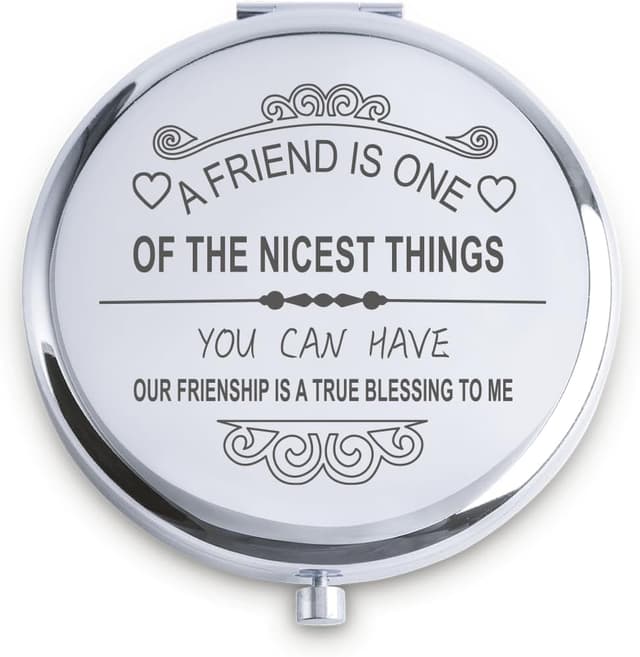 Detalle de Personalised compact mirror 2.5 inch