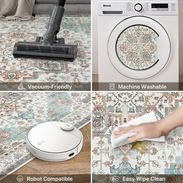 Thumbnail 3 de BEIMO Vintage Teppich 120x170 cm