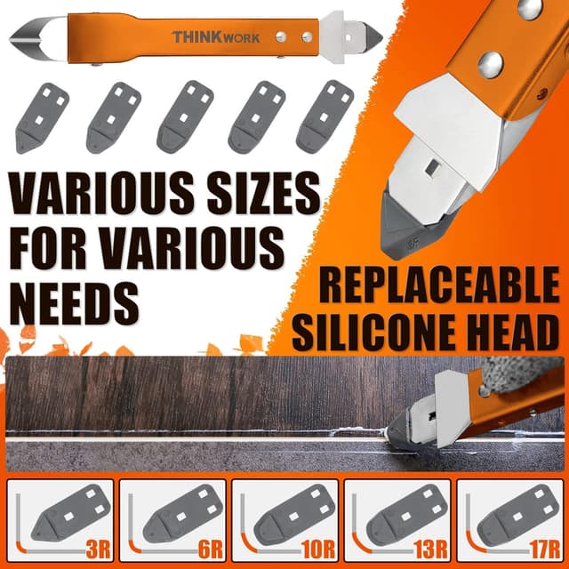 Thumbnail 5 de THINKWORK 4 in 1 caulking tool kit