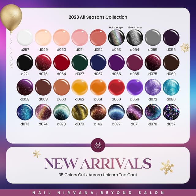 Detalle 2 de Beetles Gel Nail Polish 39Pc Set ๐