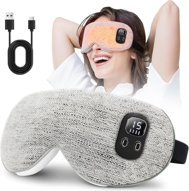 Detalle de EASICUTI Heated Eye Mask 4-level timer ⛑