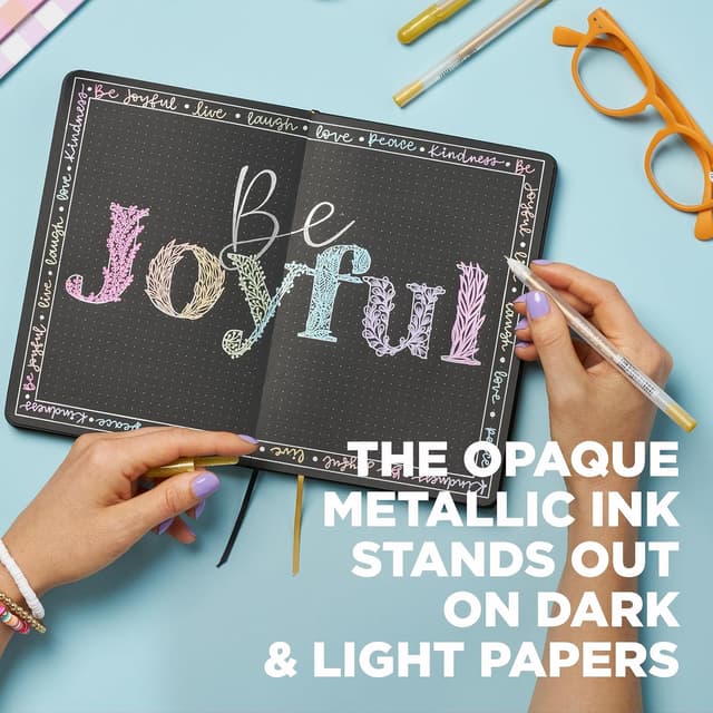 Detalle de SAKURA Gelly Roll Metallic 10-Pack gel pens ๐