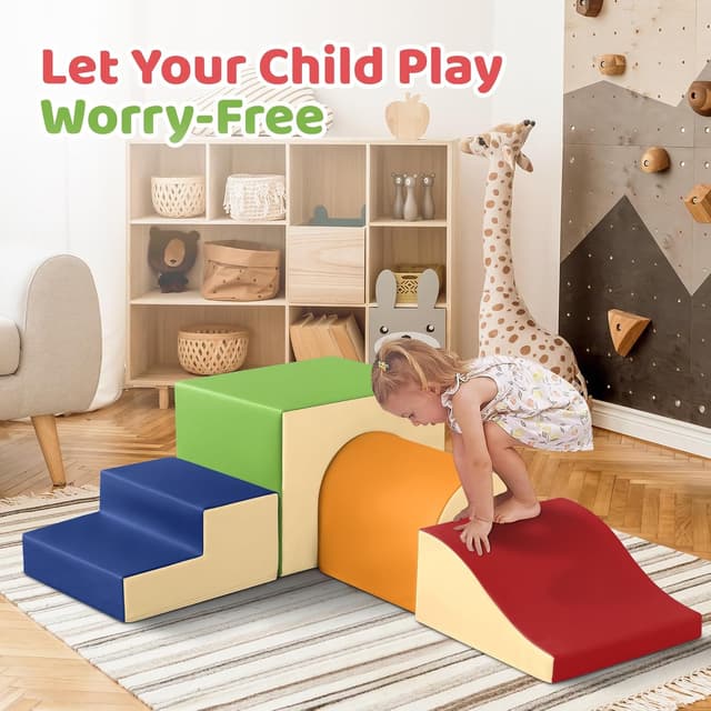 Detalle 2 de GeerWest Parcours motricité bébé 4 pièces