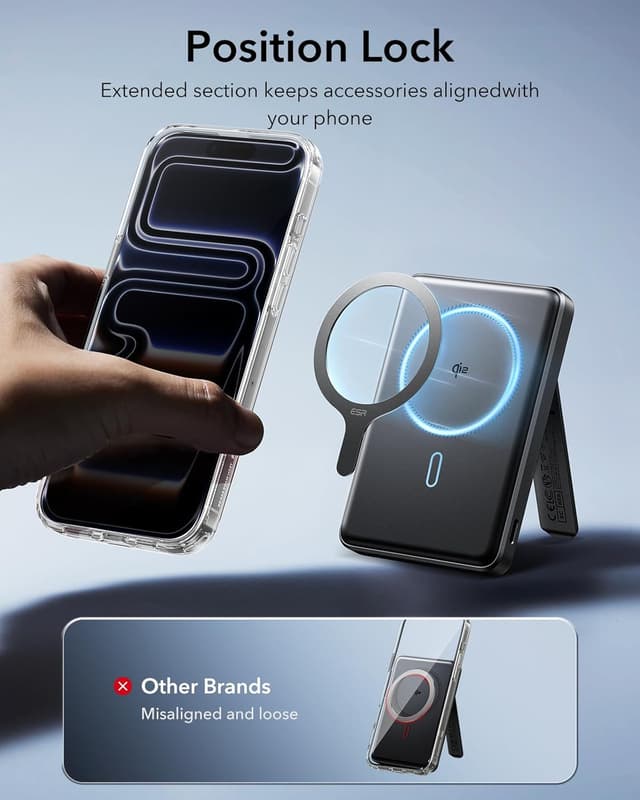 Thumbnail 4 de ESR MagSafe Ring 2-Pack magnetic adapter for iPhone