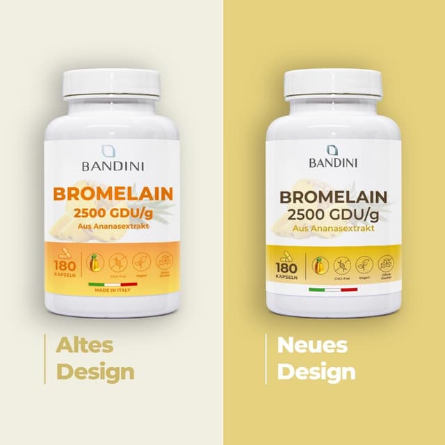 Thumbnail 6 de Bandini Bromelain Strong 1000 mg GDU