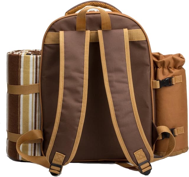 Thumbnail 6 de apollo walker Picknickrucksack 4 Personen mit Picknick-Set & Decke (Thermotasche/Kühltaschen)