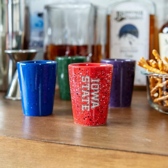Detalle 2 de Rico Industries NCAA unisex-adult Minimalist 2 oz ceramic shot glass