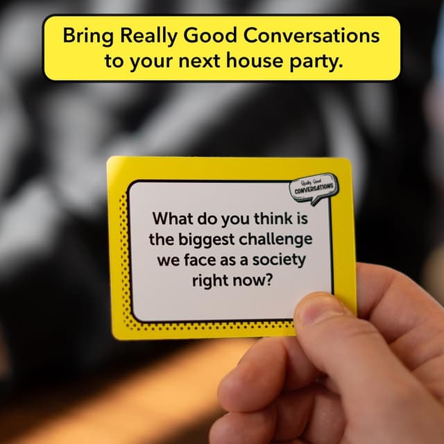 Detalle de Really Good Conversations UK Made Conversation Cards Game – Original Conversation Starters for Families and Friends