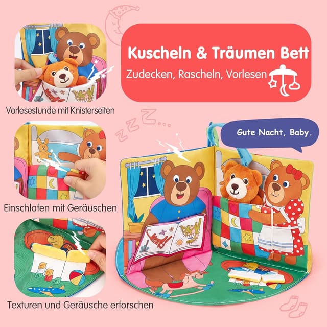 Thumbnail 6 de hahaland 3D Stoffbuch ab 0 Monaten