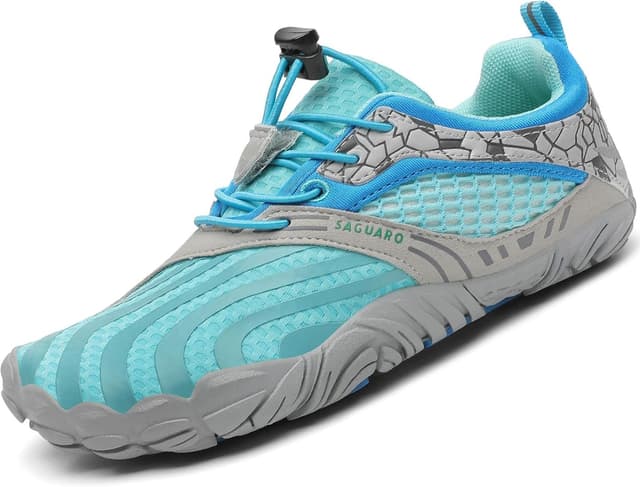 Detalle de Saguaro Scarpe Barefoot minimaliste per bambini e ragazzi da outdoor e indoor (cielo blu) Gr.36