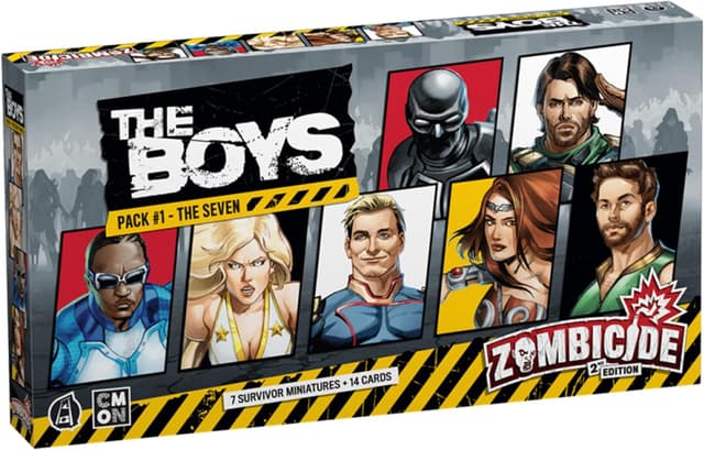 Detalle de CMON Zombicide The Boys Pack The Seven