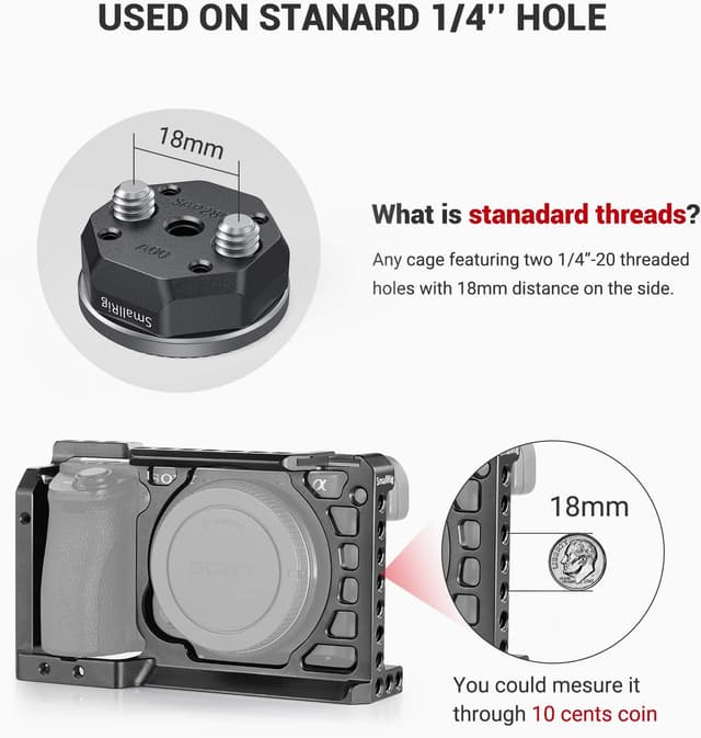 Thumbnail 2 de SMALLRIG Rosette Mount SAP2804 per cage