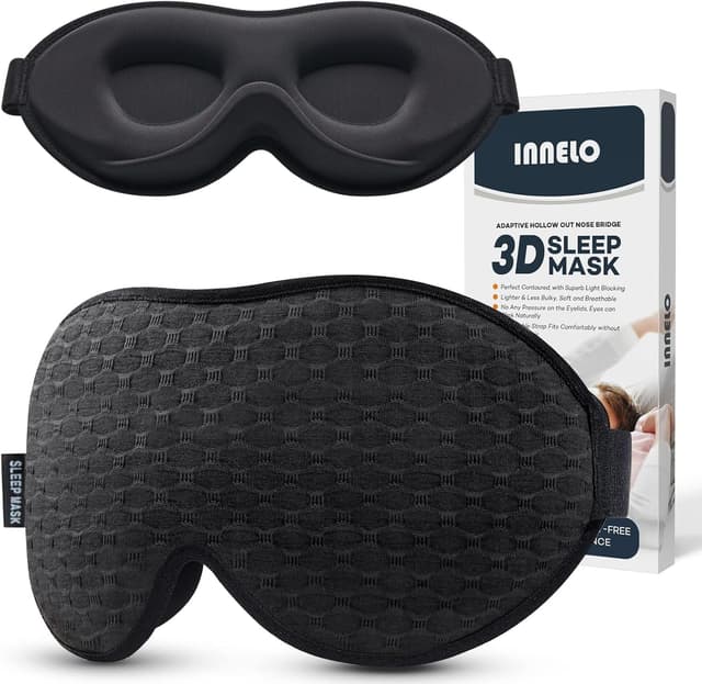 Detalle de INNELO Sleep Mask 100% blackout, 45 g