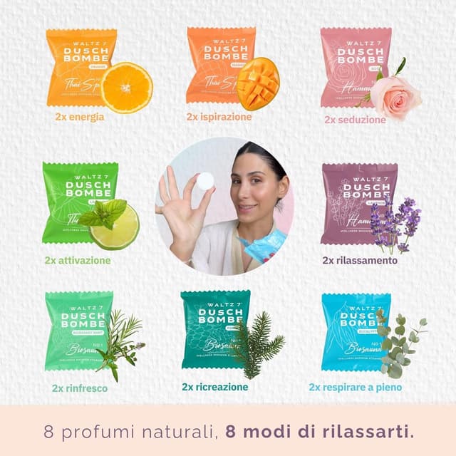 Thumbnail 3 de WALTZ 7 Set Bombe da Doccia 32 pastiglie