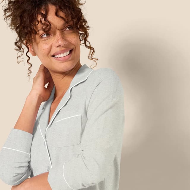 Thumbnail 3 de Amazon Essentials Cotton Modal Pajama Set Small