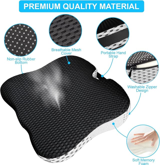 Thumbnail 5 de Mycketop Car Seat Cushion 15.75in