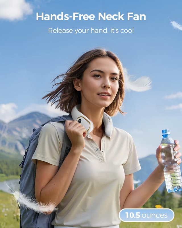 Thumbnail 6 de Bearwind neck fan with 5000mAh battery