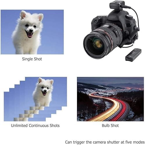 Detalle de JJC DC-ZS99 wireless shutter control 30 m