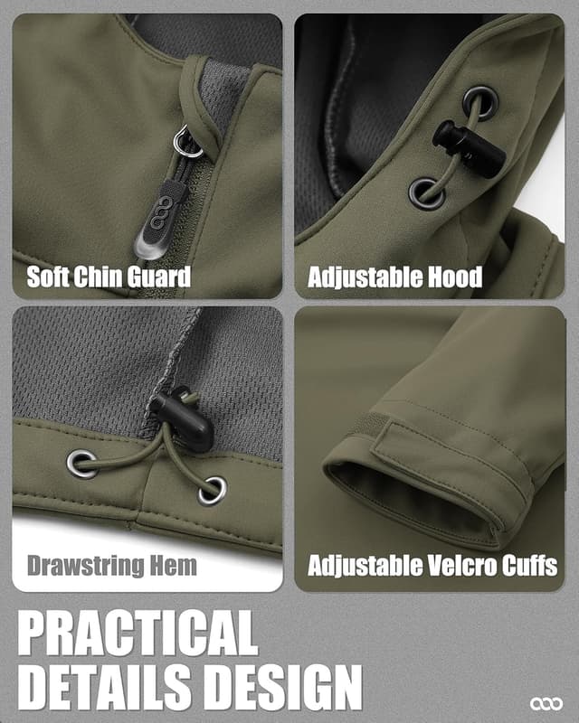 Thumbnail 4 de 33,000ft Herren Softshelljacke