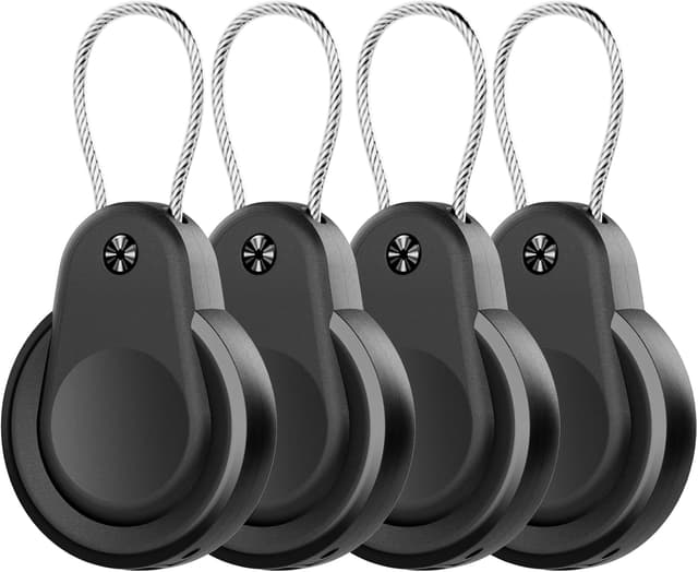 Imagen de Waterproof AirTag Holder 4-Pack Lock Case 🔑 en OfertitasTOP
