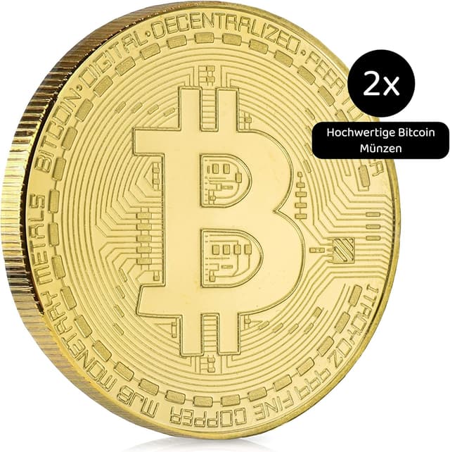 Thumbnail 1 de Satoshi Nakamoto Bitcoin Münze 2x