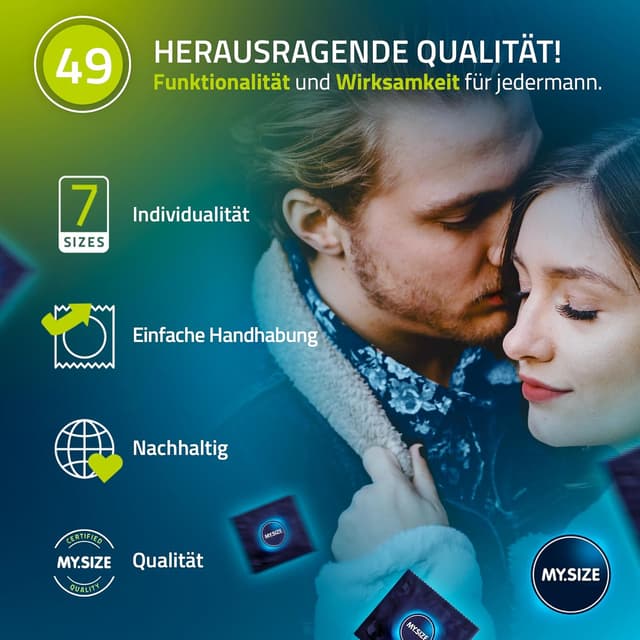 Thumbnail 4 de MY.SIZE Kondom Größe 2 49 mm